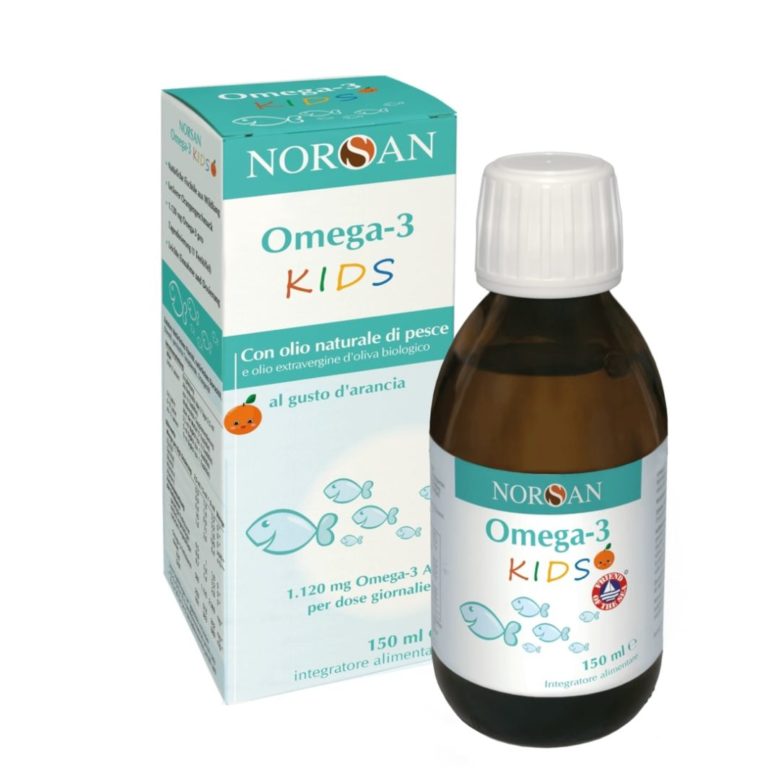 NORSAN Omega3 KIDS Combo Olio e caramelline omega3 per bambini
