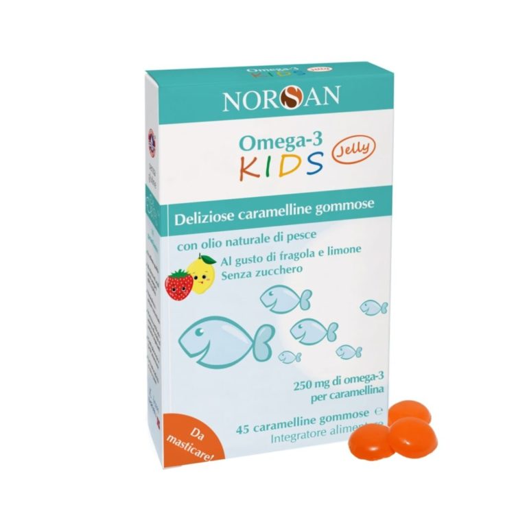 NORSAN Omega3 KIDS Jelly Caramelline omega3 bambini
