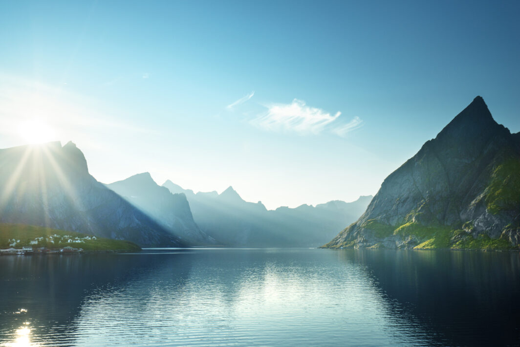 Sunset in Lofoten