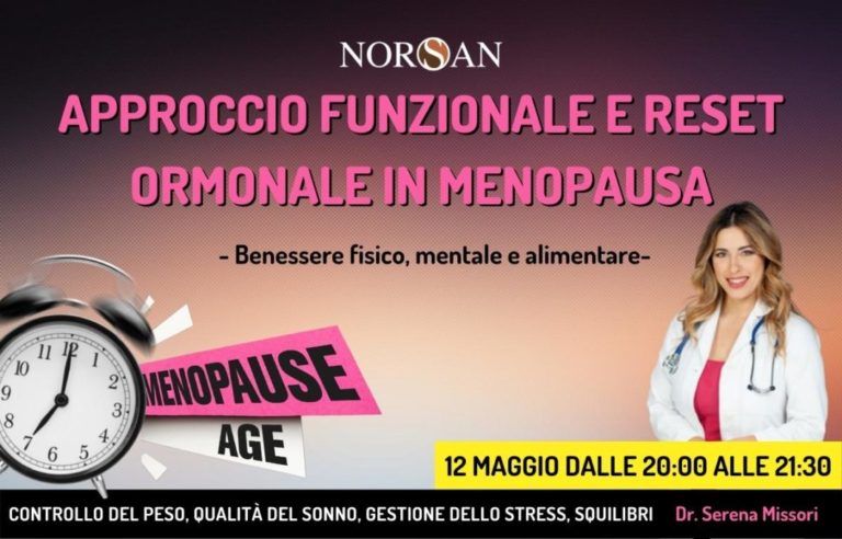 Approccio funzionale e reset ormonale in Menopausa