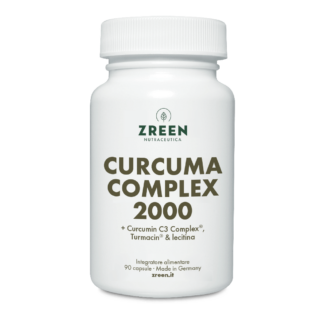 Packshot Integratore ZREEN Curcuma Complex 2000