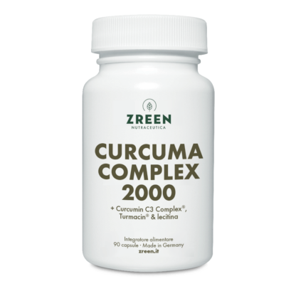 Packshot Integratore ZREEN Curcuma Complex 2000