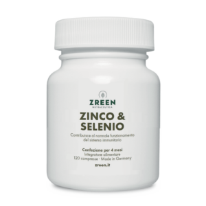 Packshot Integratore ZREEN Zinco & Selenio