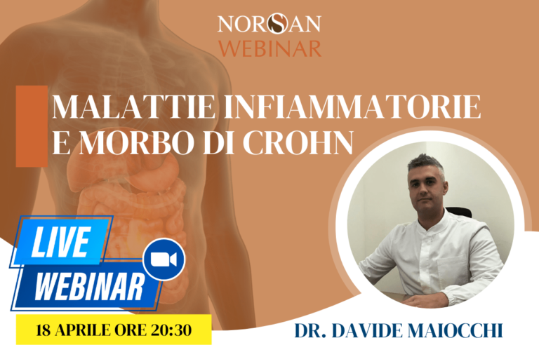 Copertina webinar: info evento e foto profilo del Dr. Davide Maiocchi