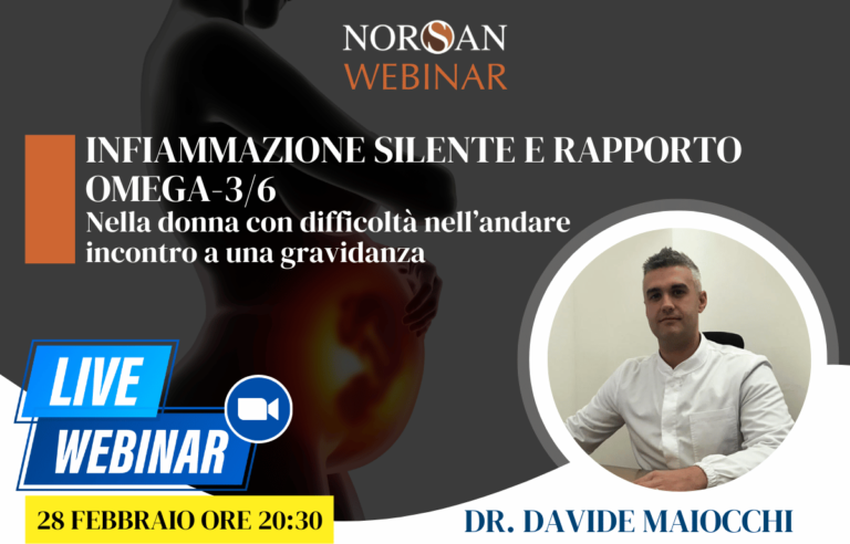 Copertina webinar: info evento e foto profilo della Dr. Davide Maiocchi