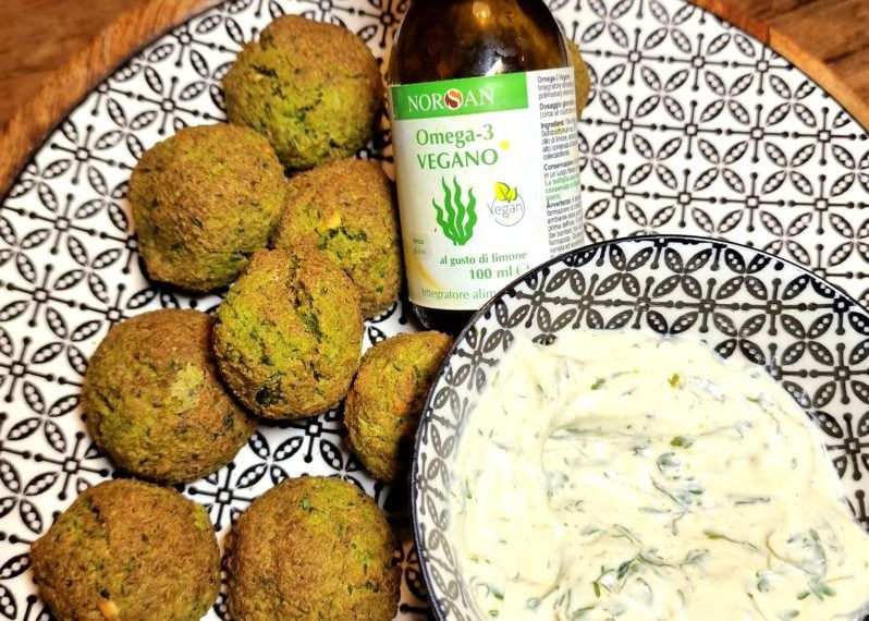 FALAFEL CON DIP ALL’OMEGA-3