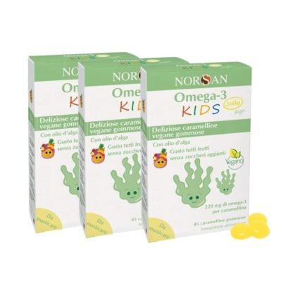 Packshot NORSAN Omega-3 KIDS Jelly Alga Set Da 3