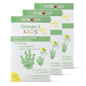 Packshot NORSAN Omega-3 KIDS Jelly Alga Set Da 3