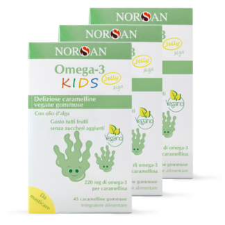 Packshot NORSAN Omega-3 KIDS Jelly Alga Set Da 3