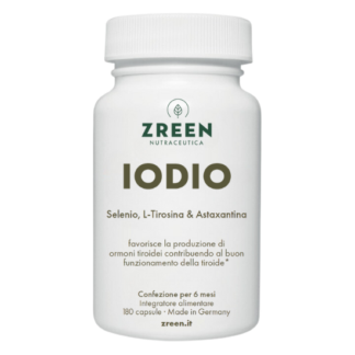 Packshot Integratore alimentare ZREEN Iodio