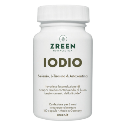 Packshot Integratore alimentare ZREEN Iodio