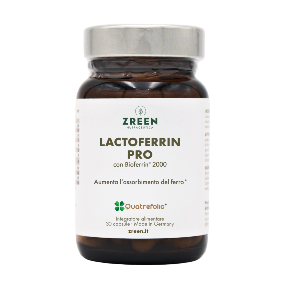 Packshot Integratore alimentare ZREEN Lactoferrin Pro