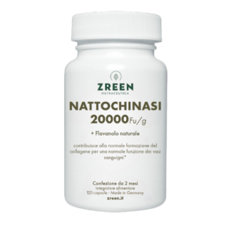 Packshot Integratore alimentare ZREEN Nattochinasi 20000