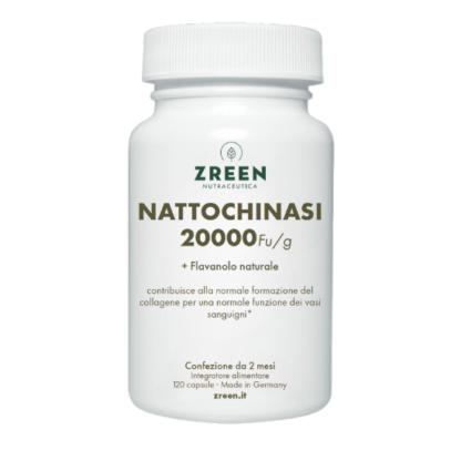 Packshot Integratore alimentare ZREEN Nattochinasi 20000