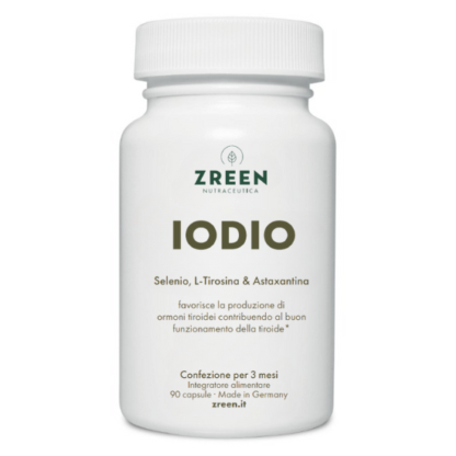 Packshot Integratore alimentare ZREEN Iodio