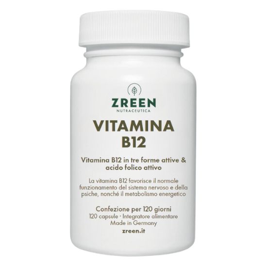 Packshot Integratore alimentare ZREEN Vitamina B12