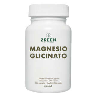 Packshot Integratore alimentare ZREEN Magnesio Glicinato