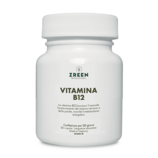 Packshot Integratore alimentare ZREEN Vitamina B12