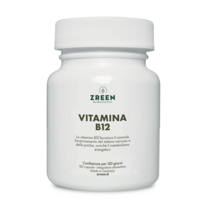Packshot Integratore alimentare ZREEN Vitamina B12