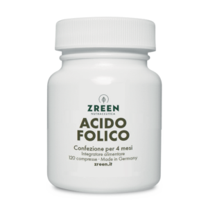 Packshot Integratore alimentare ZREEN Acido Folico