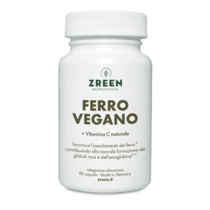 Packshot Integratore alimentare ZREEN Ferro Vegano