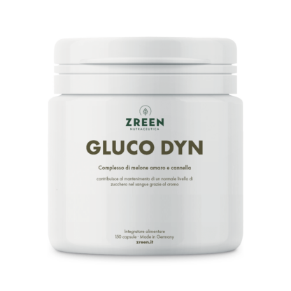 Packshot Integratore alimentare ZREEN Gluco Dyn