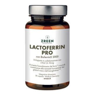 Packshot Integratore alimentare ZREEN Lactoferrin Pro