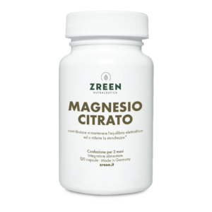 Packshot Integratore alimentare ZREEN Magnesio Citrato