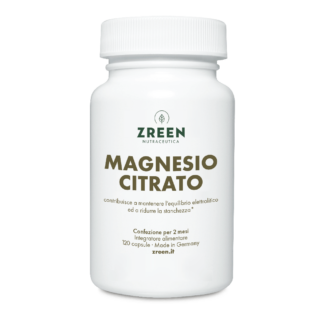 Packshot Integratore alimentare ZREEN Magnesio Citrato
