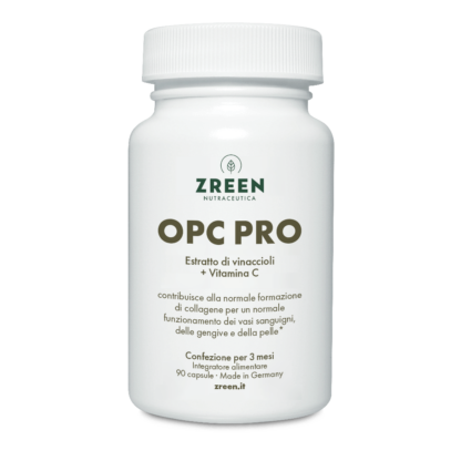 Packshot Integratore alimentare ZREEN OPC Pro