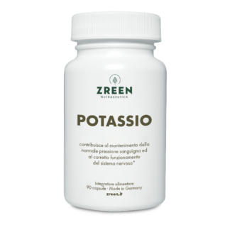 Packshot Integratore alimentare ZREEN Potassio