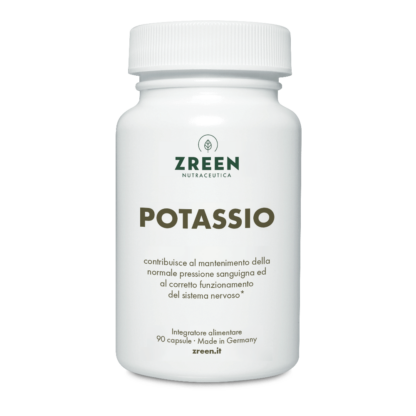 Packshot Integratore alimentare ZREEN Potassio