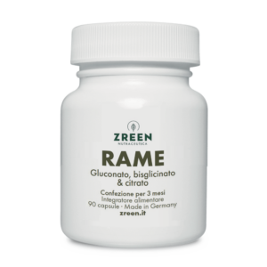 Packshot Integratore alimentare ZREEN Rame