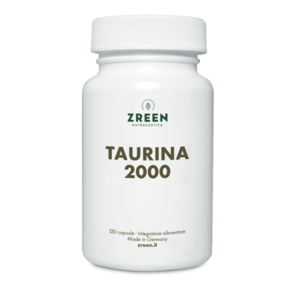 Packshot Integratore alimentare ZREEN Taurina 2000