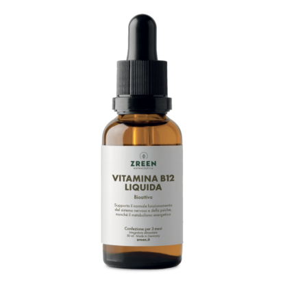 Packshot Integratore alimentare ZREEN Vitamina B12 Liquida