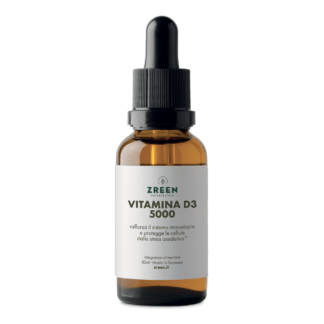Packshot Integratore alimentare ZREEN Vitamina D3 5000
