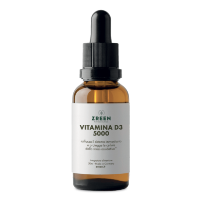 Packshot Integratore alimentare ZREEN Vitamina D3 5000