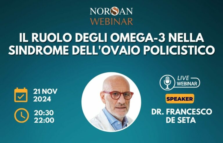 Copertina webinar: info evento e foto profilo del Dr. De Seta