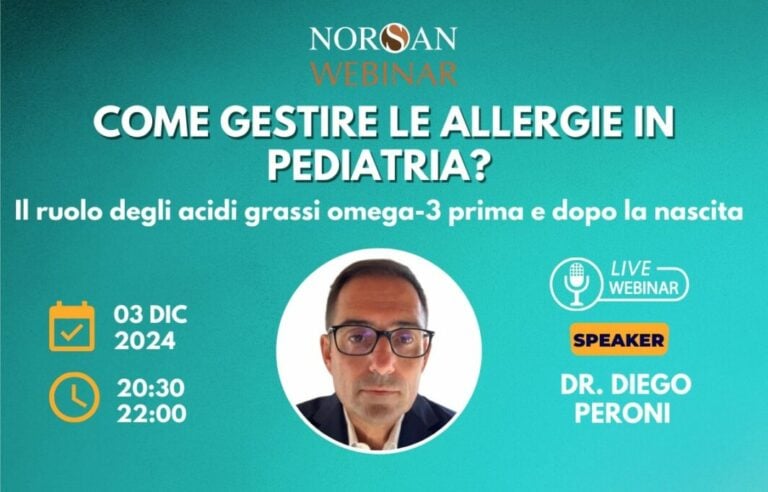 Copertina webinar: info evento e foto profilo del Dr. Diego Peroni