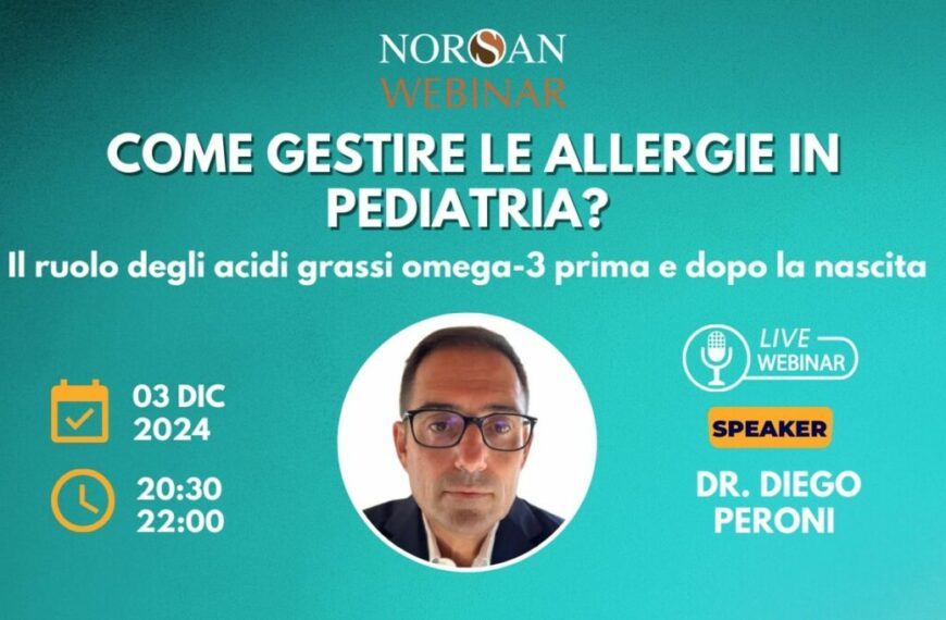 Copertina webinar: info evento e foto profilo del Dr. Diego Peroni