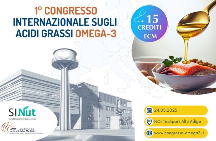 Copertina Congresso Omega-3: info evento