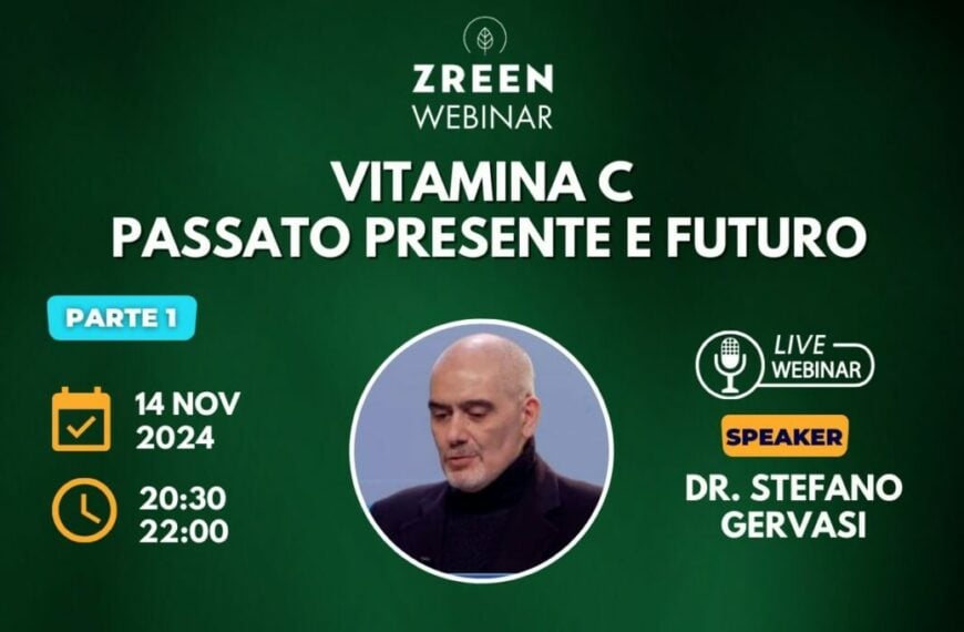 Copertina webinar: info evento e foto profilo del Dr. Gervasi