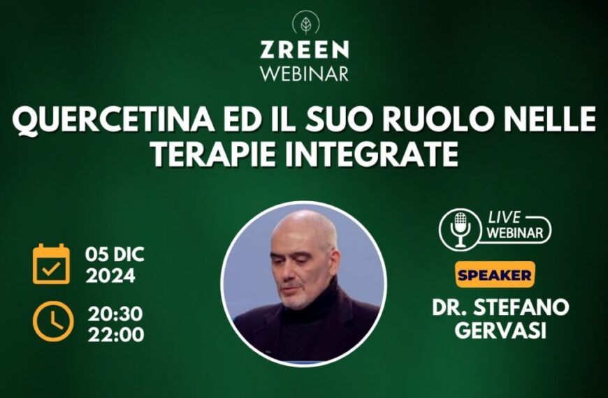 Copertina webinar: info evento e foto profilo del Dr. Stefano Gervasi