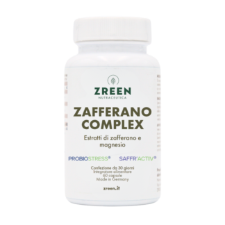 Packshot Integratore alimentare ZREEN Zafferano Complex