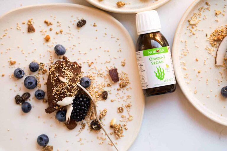 Soffice mousse al cioccolato con Omega-3