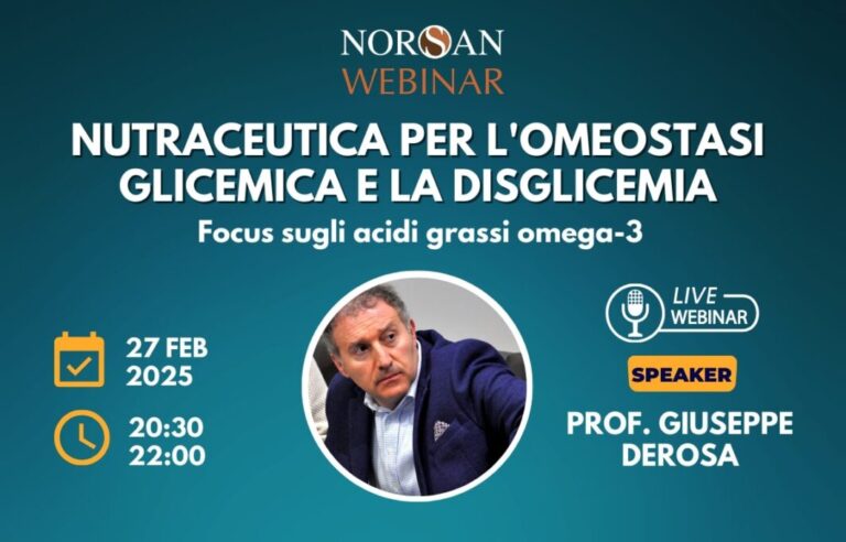 Copertina webinar: info evento e foto profilo del Dr. Derosa