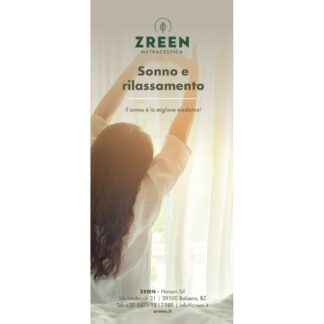 Flyer Zreen - Sonno e Rilassamento