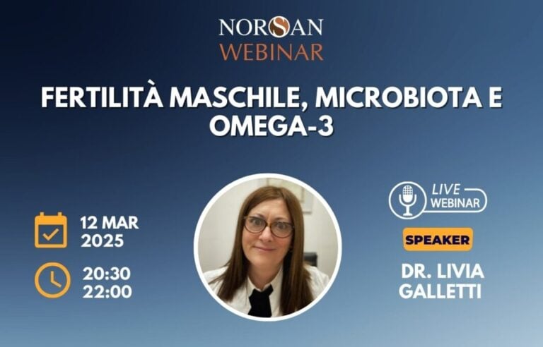 Copertina webinar: info evento e foto profilo della Dr.ssa Livia Galletti