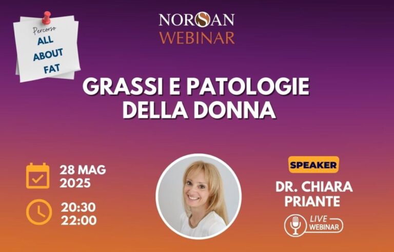 Copertina webinar: info evento e foto profilo di Dr. Chiara Priante