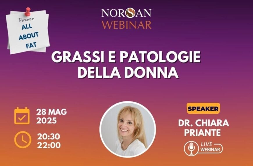 Copertina webinar: info evento e foto profilo di Dr. Chiara Priante